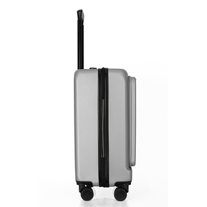 Front Open Cover Design Plastic Silicone Suitcase Luggage Trolley <strong>case</strong>