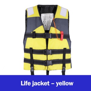Jinteng gros <span class=keywords><strong>adulte</strong></span> professionnel natation travail d'urgence portable lumière marine flotteur néoprène gilets de sauvetage gilets de sécurité - Product Image 5