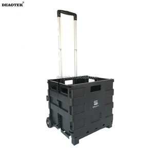Chariot roulant universel à 2 roues, chariot d'épicerie Portable, chariot de supermarché pliable - Product Image 5