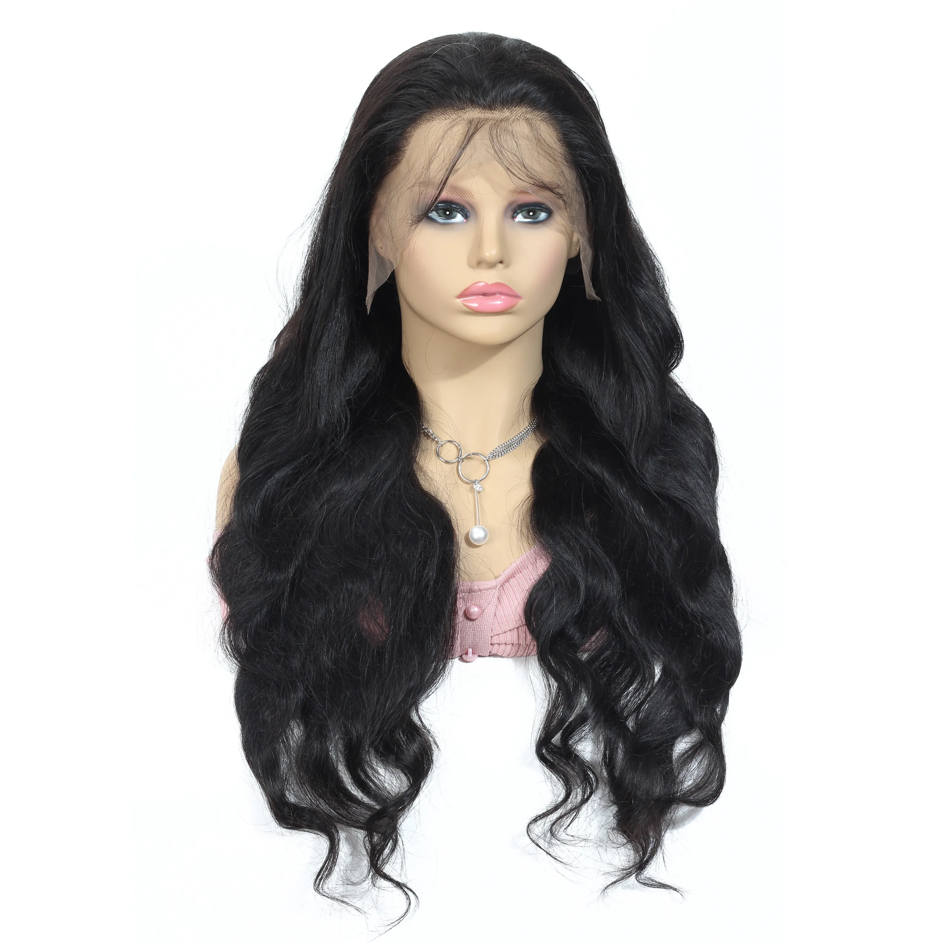 Top Quality Full Lace Human Hair Wig Peruvian Body Wave, Full Lace Wig Body Wave High Density for Black Women