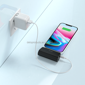 5000mAh Mini <span class=keywords><strong>batterie</strong></span> <span class=keywords><strong>portable</strong></span> Power Bank Clip arrière pour <span class=keywords><strong>iPhone</strong></span> chargeur jetable Capsule PowerBank - Product Image 6