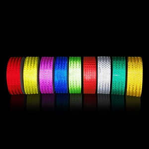 5 cm coloré PVC miel peigne bandes réfléchissantes visibilité <span class=keywords><strong>bande</strong></span> réfléchissante autocollants réfléchissants <span class=keywords><strong>pour</strong></span> camions - Product Image 4