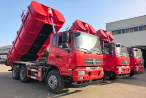 รถบรรทุกตักดินหนัก DONGFENG 6x4 ขนาด 30 ตัน แบบไฮดรอลิก - Product Image 3
