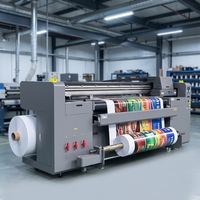 Impresora UV Híbrida Industrial Yotta de 1.8m con Tecnología Ricoh G6, Certificación CE, para Impresión en PVC, Vidrio y Cuero, de Fábrica con 14 Años de Experiencia