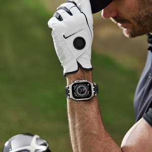 Correa de Fluororubber para Apple Watch Ultra 3, Compatible con <span class=keywords><strong>iWatch</strong></span> Series S11 10 9 <span class=keywords><strong>8</strong></span> <span class=keywords><strong>7</strong></span> 6SE 5 4 3 2 1, Venta al Por Mayor, Estilo Deportivo Similar al SEURE - Product Image 5