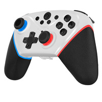 Control Inalámbrico para N-switch con Giroscopio, Vibración Programable, Compatible con PC 360, Steam, TV Box, Android, IOS