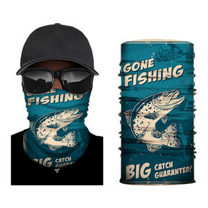 غطاء رقبة مخصص بطباعة الشعار من الشركة المصنعة، حماية من الأشعة فوق البنفسجية UPF 50+، قناع وجه للدراجات، باندانا فائقة المرونة من السباندكس - Product Image 3