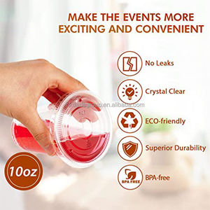 Gobelets jetables en plastique PET à paroi simple pour café et bubble tea, 10/12/14/16/20/24 oz, diamètre 90 mm - Product Image 3