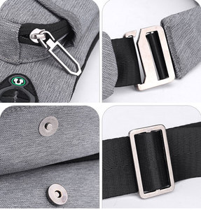 Sacs à bandoulière <span class=keywords><strong>en</strong></span> nylon sac à dos à bandoulière mode sacs <span class=keywords><strong>banane</strong></span> à bandoulière unique avec poche à bouton sacs de poitrine étanches pour hommes - Product Image 4