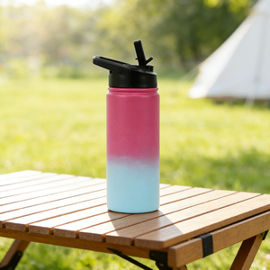 750Ml Metal 128Oz 40 Oz Portable Flat Water Bottle Stainless Steel With Storage - Product Image 6