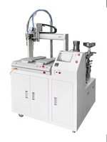 Dispensador de pegamento automático vertical, máquina de llenado para microelectrónica LED, lámpara Led, controlador LED, fuente de alimentación impermeable
