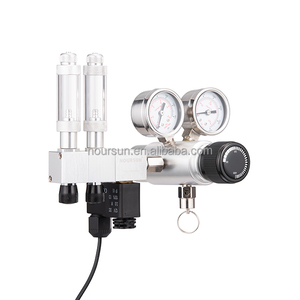 Regulador de presión de <span class=keywords><strong>CO2</strong></span> para acuario de dos etapas, bloque múltiple extensible de alta calidad - Product Image 1