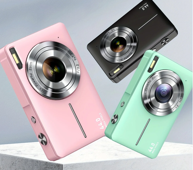 16X Digital Zoom Professional Cameras HD Digital Camera DC403 44MP Recording Videos Taking Photos Best Gifts for Boys Girls