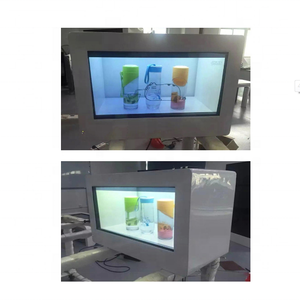 43 55 65 75 inch Android Wifi See-Mặc dù màn hình cảm ứng LCD hiển thị trong suốt media player kỹ thuật số biển hộp trong suốt - Product Image 4