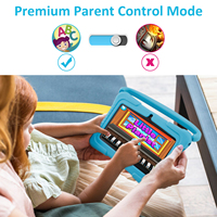 Tablet Android 10 de 7 Pulgadas para Niños, con Aplicaciones Educativas Preinstaladas, Procesador Allwinner de Cuatro Núcleos, el Mejor Regalo de Fábrica 2025