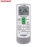 K-2012E argenté télécommande chaleur rapide refroidissement rapide 1000 en 1 climatiseur mini-diviseur télécommande universelle