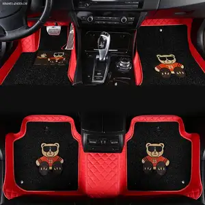 Alfombrillas de goma para el suelo del coche, 4 unidades, Anime betty boop 7d