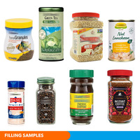 Machine de remplissage automatique de bocaux pour noix de macadamia, amandes, pistaches, arachides, noix de cajou, machine de remplissage de bouteilles en plastique