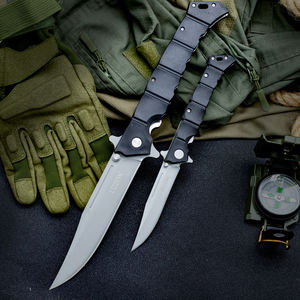 Navaja Plegable para Acampar al Aire Libre con Mango de Plástico, Herramientas de Mano, Navaja de Bolsillo, Hoja 3cr13, Personalizable OEM - Product Image 1