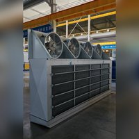 Prérefrigerateur à air forcé robuste pour la refroidissement rapide des aliments cuits, application de traitement rapide