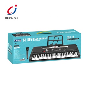 Chengji 61 Phím Đàn Organ Điện Chuyên Nghiệp Cho Bé Bàn Phím Đàn Piano Âm Nhạc Bằng Nhựa Cho Trẻ Em - Product Image 4