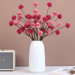 Bouquet de chrysanthèmes artificiels Ruilisi, fleur en soie à tige unique, décoration de mariage, arrangement de table de salon - Product Image 2