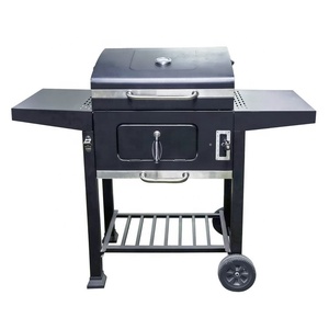 En1860 LFGB phê duyệt ngoài trời than nướng thịt nướng nhà vườn Patio sân sau than BBQ Xe đẩy BBQ nướng - Product Image 2