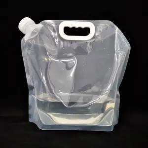 Оптовая продажа 5л складная пластиковая Спортивная бутылка для воды BPA бесплатно для велосипеда