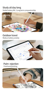 <span class=keywords><strong>Penna</strong></span> Stilo Personalizzata con Logo per <span class=keywords><strong>iPad</strong></span> <span class=keywords><strong>Pro</strong></span> Air, Stilo Attivo con Rilevamento Pressione e Inclinazione, Magnetico, in Plastica e Alluminio - Product Image 4