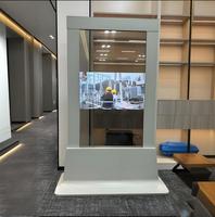 SDK de animación de pantalla Digital OLED transparente de alto brillo para centros comerciales de publicidad minorista de Metro-Fábrica de China