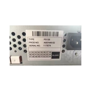 Fuente de Alimentación Glory A007446 PS126 NMD100 ATM, Material Metálico, Entrada de CA 100~240V, 1 Año de Garantía, Nueva <span class=keywords><strong>y</strong></span> Original, Magnética de 80mm - Product Image 1
