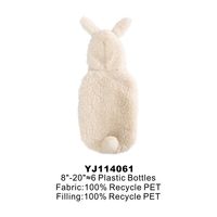 Abrigo de Invierno Reciclable de Felpa para Mascotas, Disfraz de Conejo, Ropa Reciclable para Perros