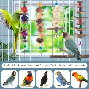 D'usine directement personnalisé coloré suspendu oiseau perroquets jouets à mâcher <span class=keywords><strong>pour</strong></span> animaux <span class=keywords><strong>de</strong></span> compagnie jouets <span class=keywords><strong>pour</strong></span> oiseaux - Product Image 6