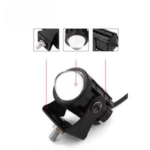 Mini phare avant à LED bicolore pour moto, faisceau haut et bas, lumière de conduite 12V-24V IP68 - Product Image 3