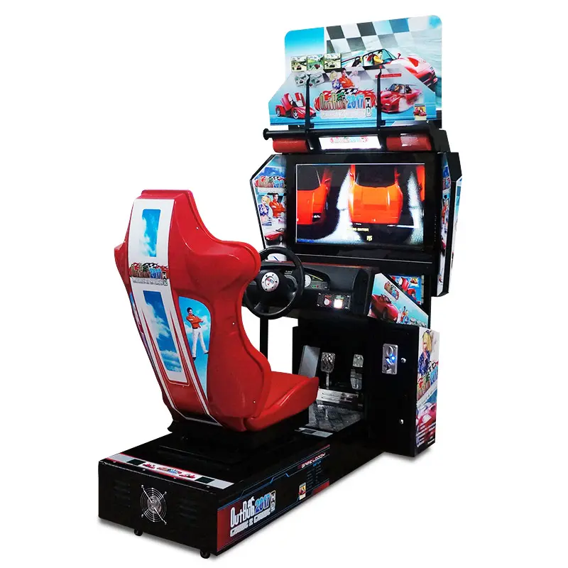 EPARK Jeux de course de voitures Outrun 32 à pièces Simulateur de machine Simulateur d'arcade Machine de jeu de conduite à vendre