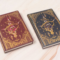 Carnet à couverture rigide Magic Crystal, Journal de style coréen avec dorure à chaud, Agenda artistique créatif pour cadeau, Papeterie de bureau et scolaire