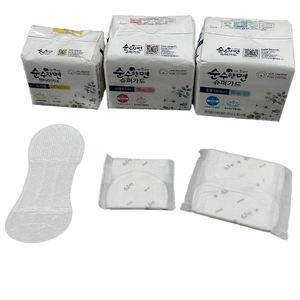 Muestra gratis proveedor Quanzhou venta al por mayor personalizado cómodo uso diario ecológico algodón suave señoras servilleta sanitaria almohadilla de las mujeres - Product Image 5