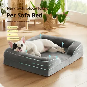 <span class=keywords><strong>Amazon</strong></span> dış ticaret için çevre dostu köpek evi ayrılabilir su geçirmez kanepe yastığı sonbahar kış sıcak katı toptan özel - Product Image 1