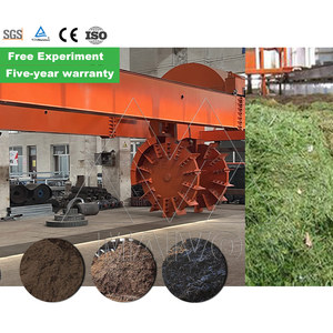 Machine de compostage de déchets alimentaires tourneur de compost à roues machine de tourneur de compost de sol - Product Image 6