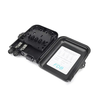 OEM ODM UNIONFIBER pra serat obtik 8 Core Opticterminal kotak Pc kotak distribusi serat kotak lemak 1:8