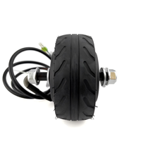 Moteur de moyeu CC sans balais et sans engrenages de 4 pouces 200W 24V 36V pour trottinette électrique, robot AGV, kit de démarrage