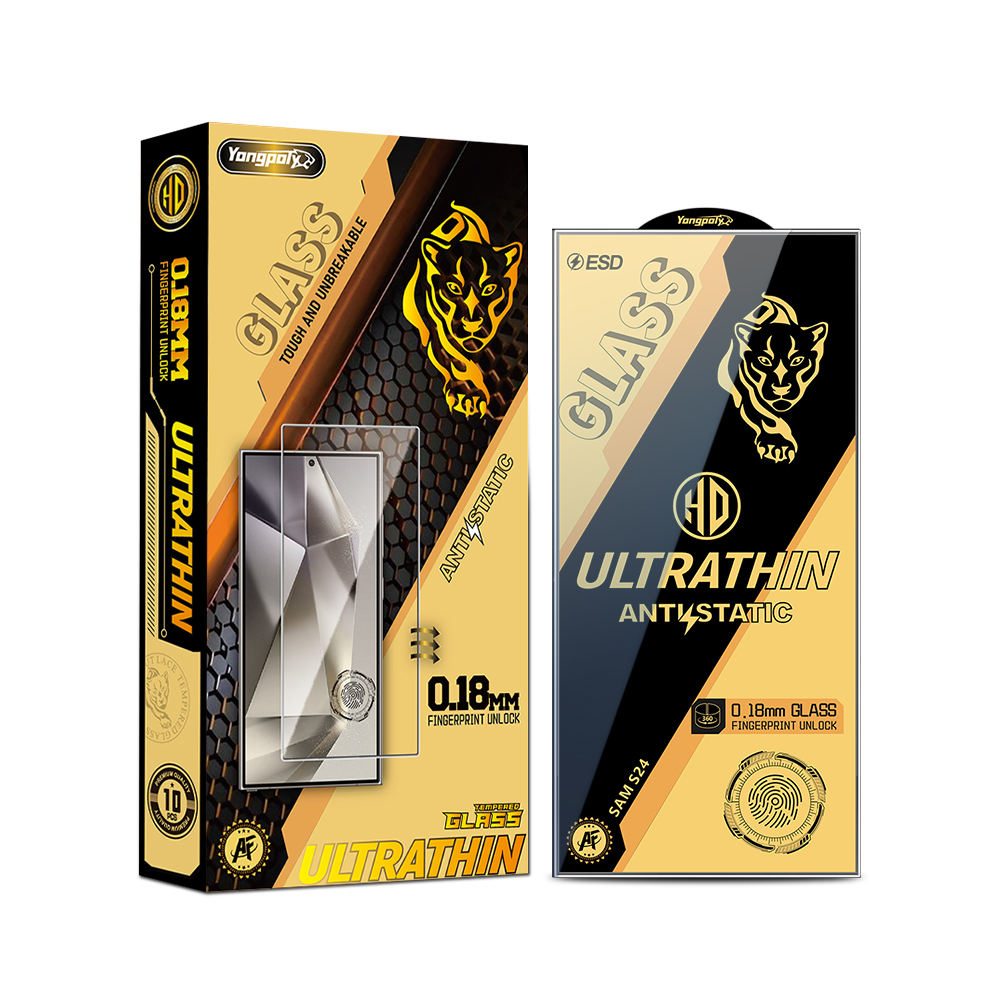 Verre HD à bord incurvé de 0,18 mm