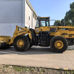 Chargeuse sur pneus Komatsu WA500-6 d'occasion de qualité supérieure, vente chaude, chargeuses sur pneus d'occasion Komatsu WA 380 320 470 500 - Product Image 2