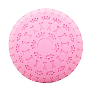 Multifunzione TPR durevole resistente ai morsi giocattolo interattivo per animali domestici rotondo antiscivolo Frisbeed Dog Outdoor Training - Product Image 5