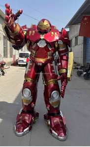 Costume Robot Indossabile Personalizzabile Grande 3M per Adulti, Tuta Cosplay Anti-Hulk Iron Man Mark 44, <span class=keywords><strong>Vestito</strong></span> <span class=keywords><strong>Rosso</strong></span> da Mascotte per Halloween - Product Image 2