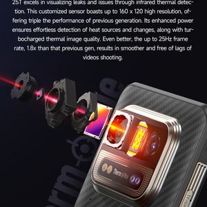 สมาร์ทโฟน Ulefone Armor 25T รุ่นทนทาน 12+256GB Android 14 NFC CDMA กันกระแทก แบตเตอรี่ 6500mAh กล้องถ่ายภาพความร้อน กล้องมองกลางคืน 50MP - Product Image 6
