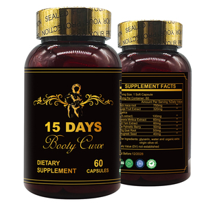 ยาแคปซูลแคปซูลบั้นท้ายแบบโค้งสีดำสำหรับเสริมบั้นท้ายช่วยยกสะโพก - Product Image 2