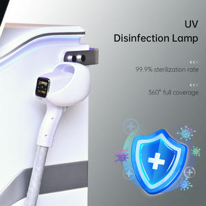 Machine d'épilation au <span class=keywords><strong>laser</strong></span> à diode ODMOEM, titane glacé, 3 ondes (755/808/1064), 3000W/1000W/1200W, utilisation commerciale, système de refroidissement TEC - Product Image 3