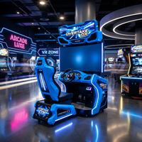 Machine de jeu de course simulateur Lechuang Overtake DX à monnayeur, prise US, pour salles d'arcade et lieux de divertissement (personnalisable) - Meilleures ventes