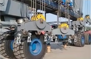 Hydraulic Boat Lift Gantry <strong>Crane</strong> <strong>100</strong> <strong>Ton</strong> All Wheel Steering Travel Yacht <strong>Lifting</strong> <strong>Crane</strong> with Rubber Tyre - Product Image 6